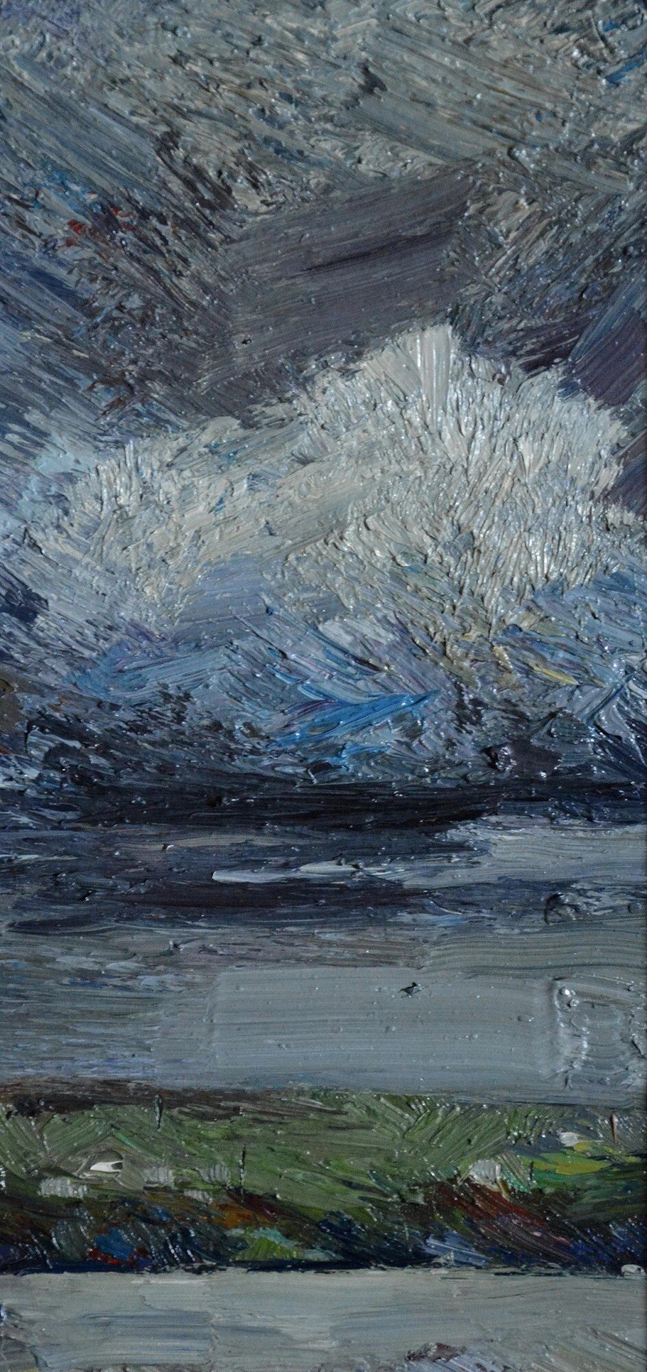 Victor Teslaru, work from the Academic Art High School period, 2014, image 1.