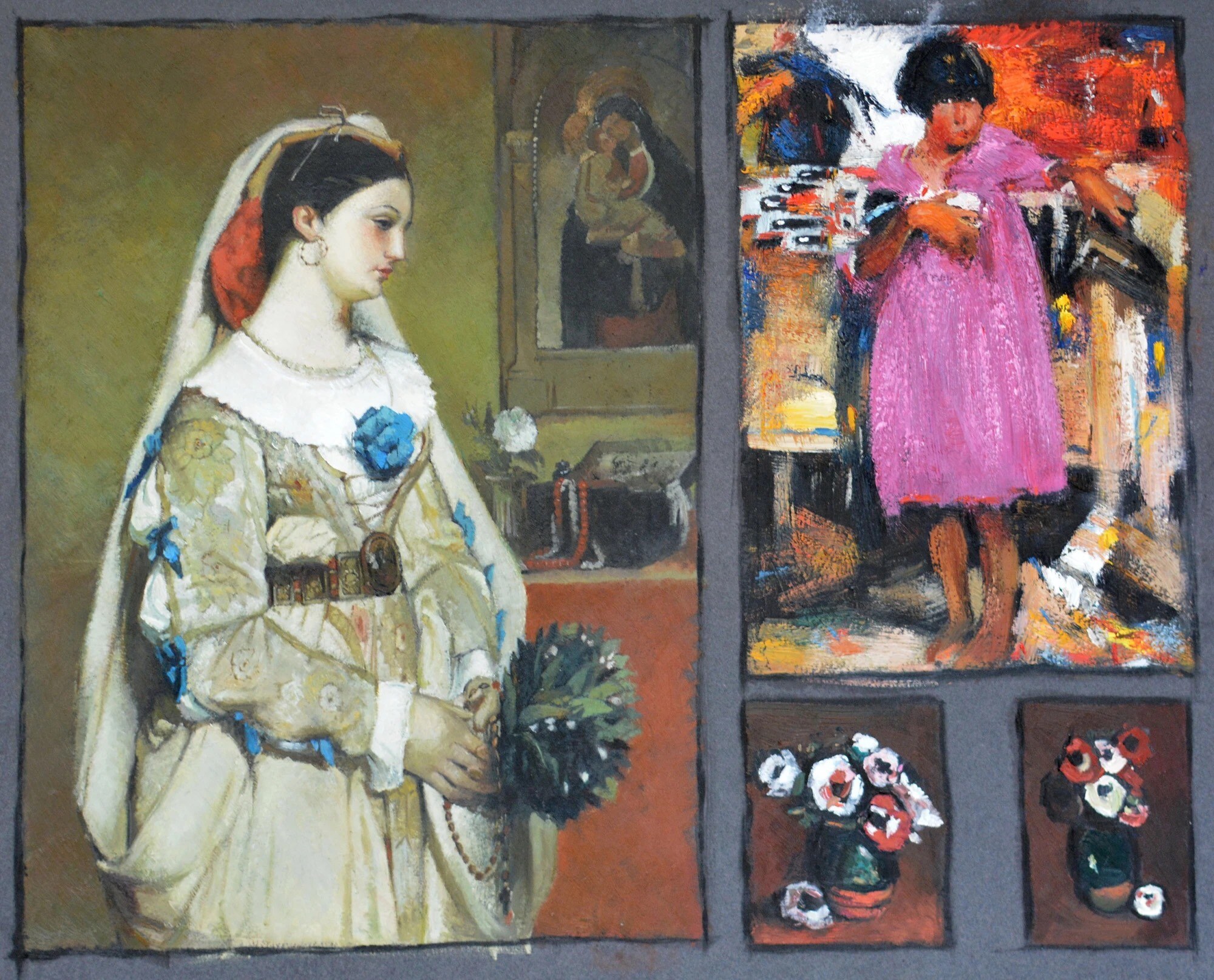 Victor Teslaru, work from the Academic Art High School period, 2014, image 7.