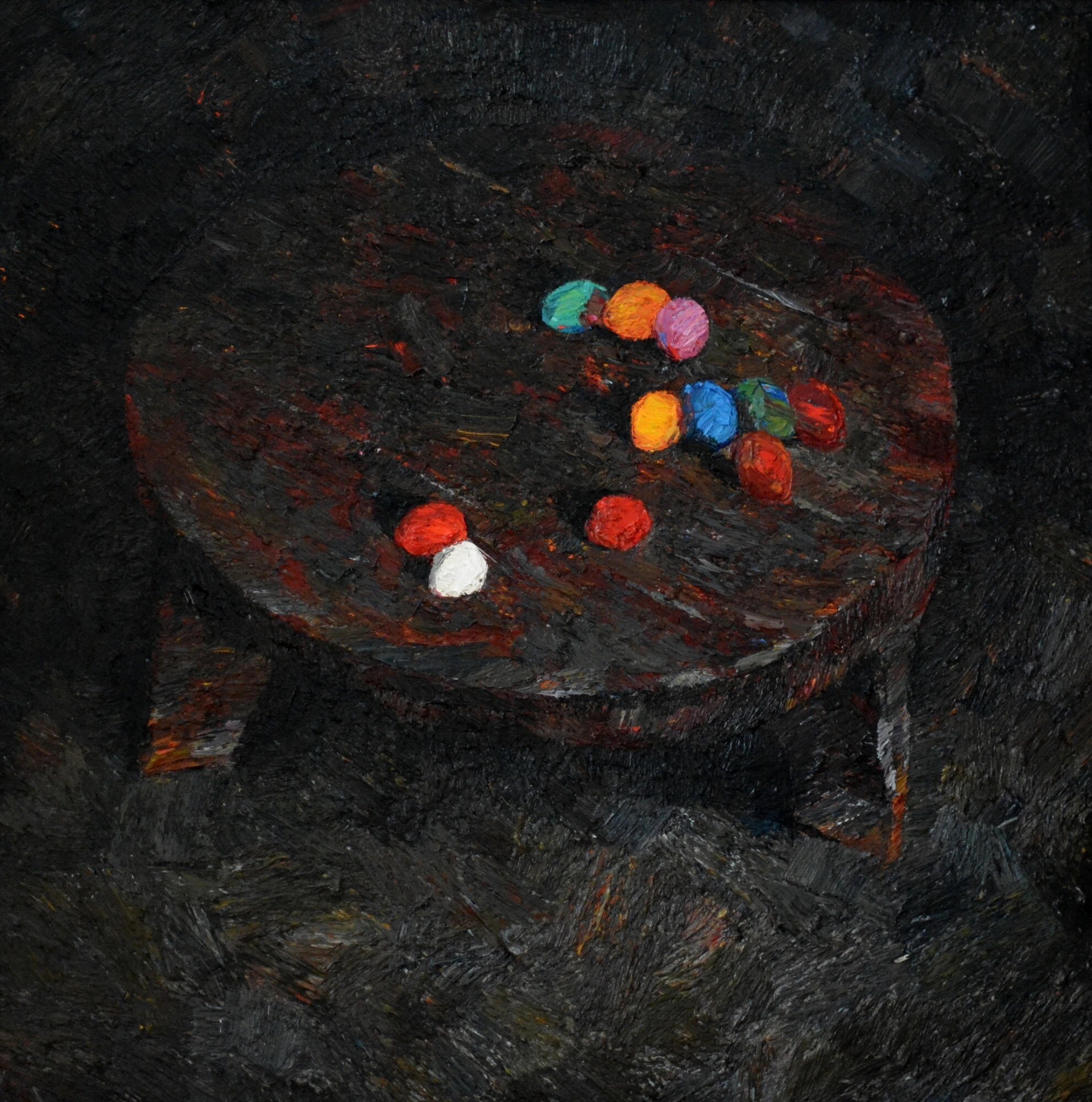 Victor Teslaru, work from the Academic Art High School period, 2016, image 9.