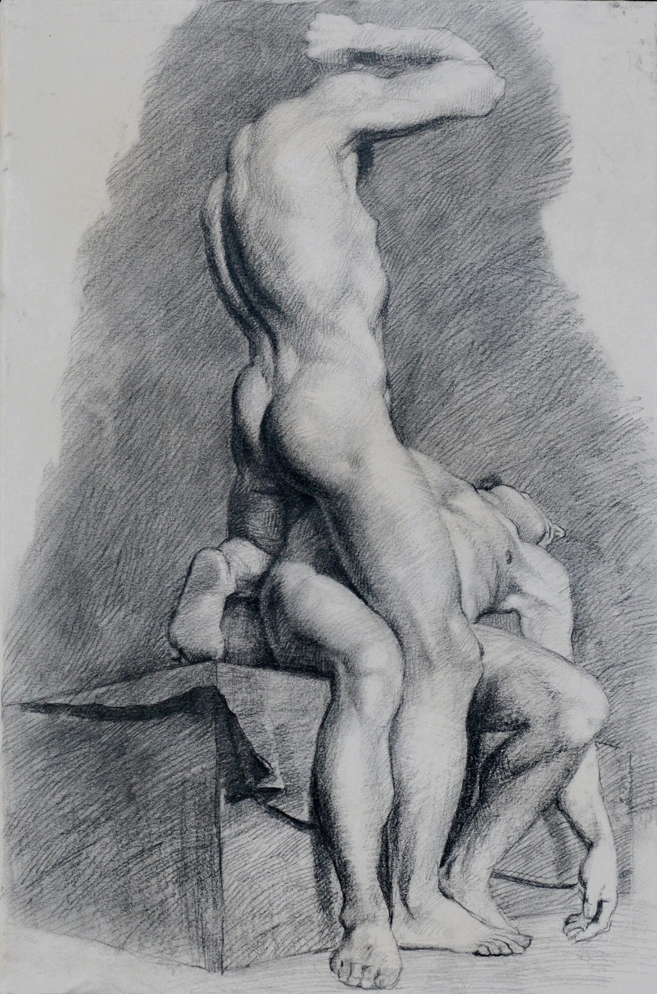 Victor Teslaru, work from the Academic Art High School period, 2014, image 11.
