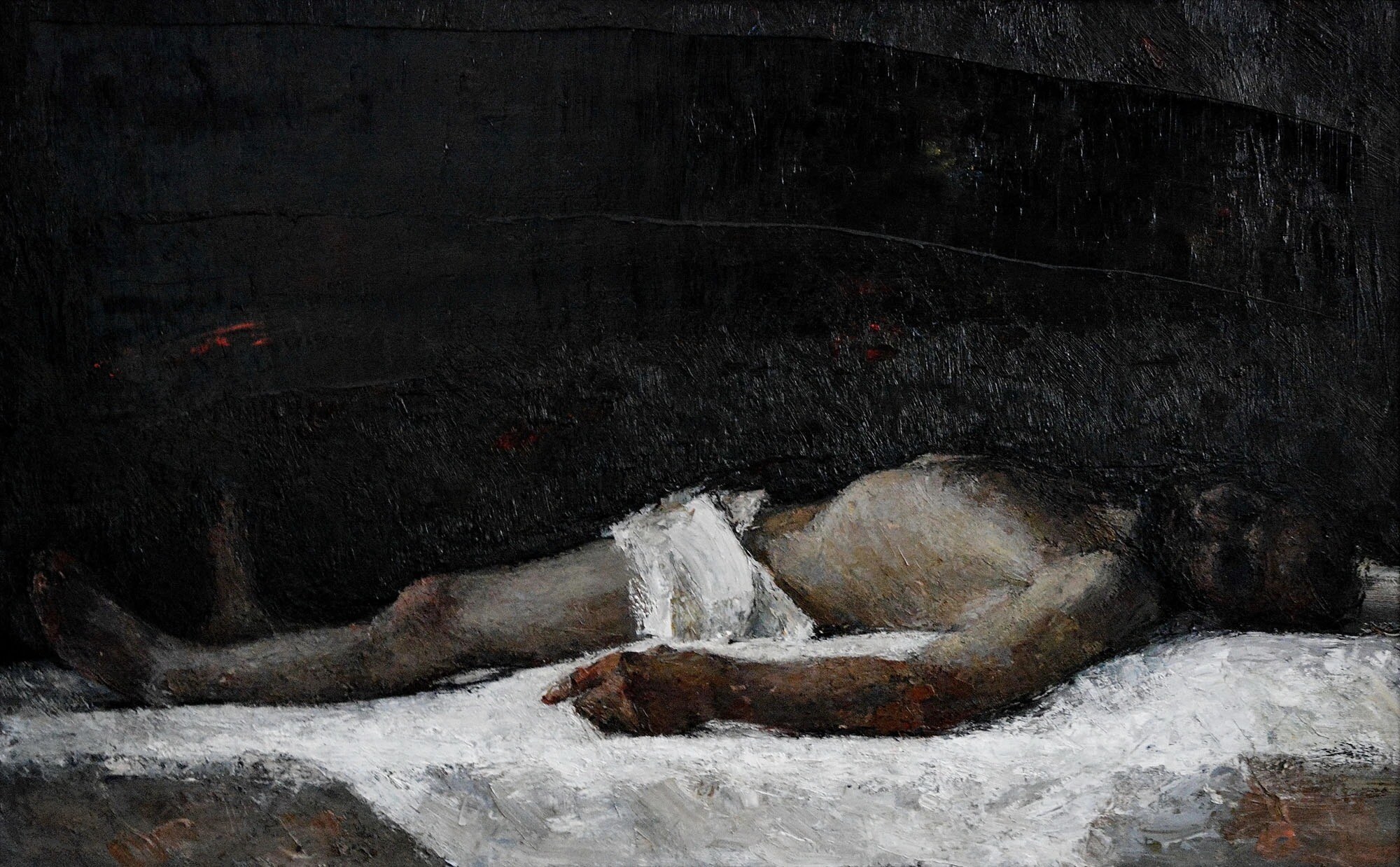 Victor Teslaru, work from the Academic Art High School period, 2014, image 12.