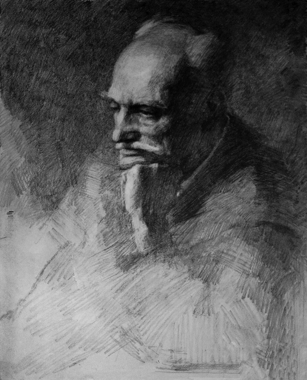 Victor Teslaru, work from the Private Painting Academy period, 2015–2017, image 17.