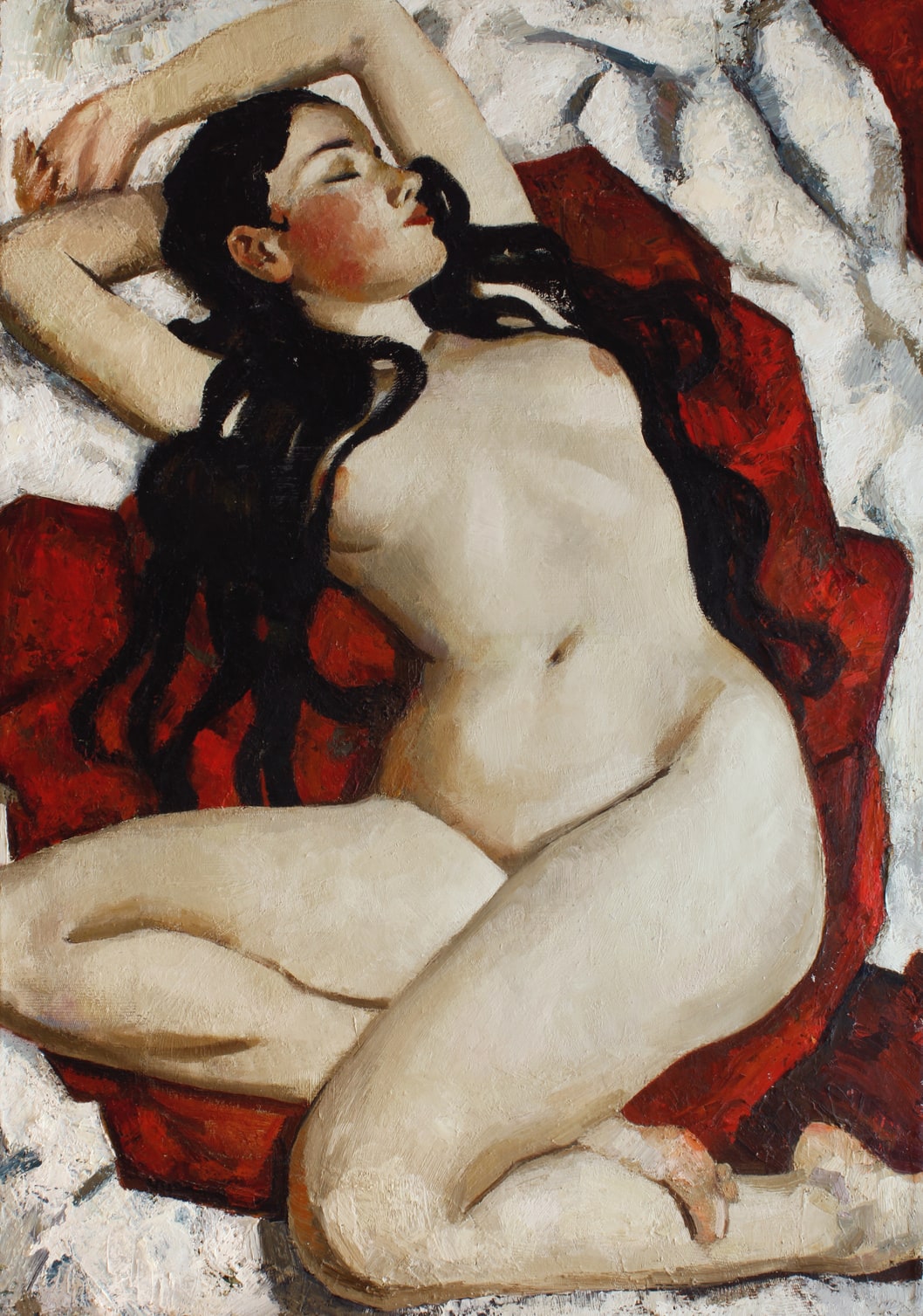 Victor Teslaru, Dream, 2024, oil on canvas.