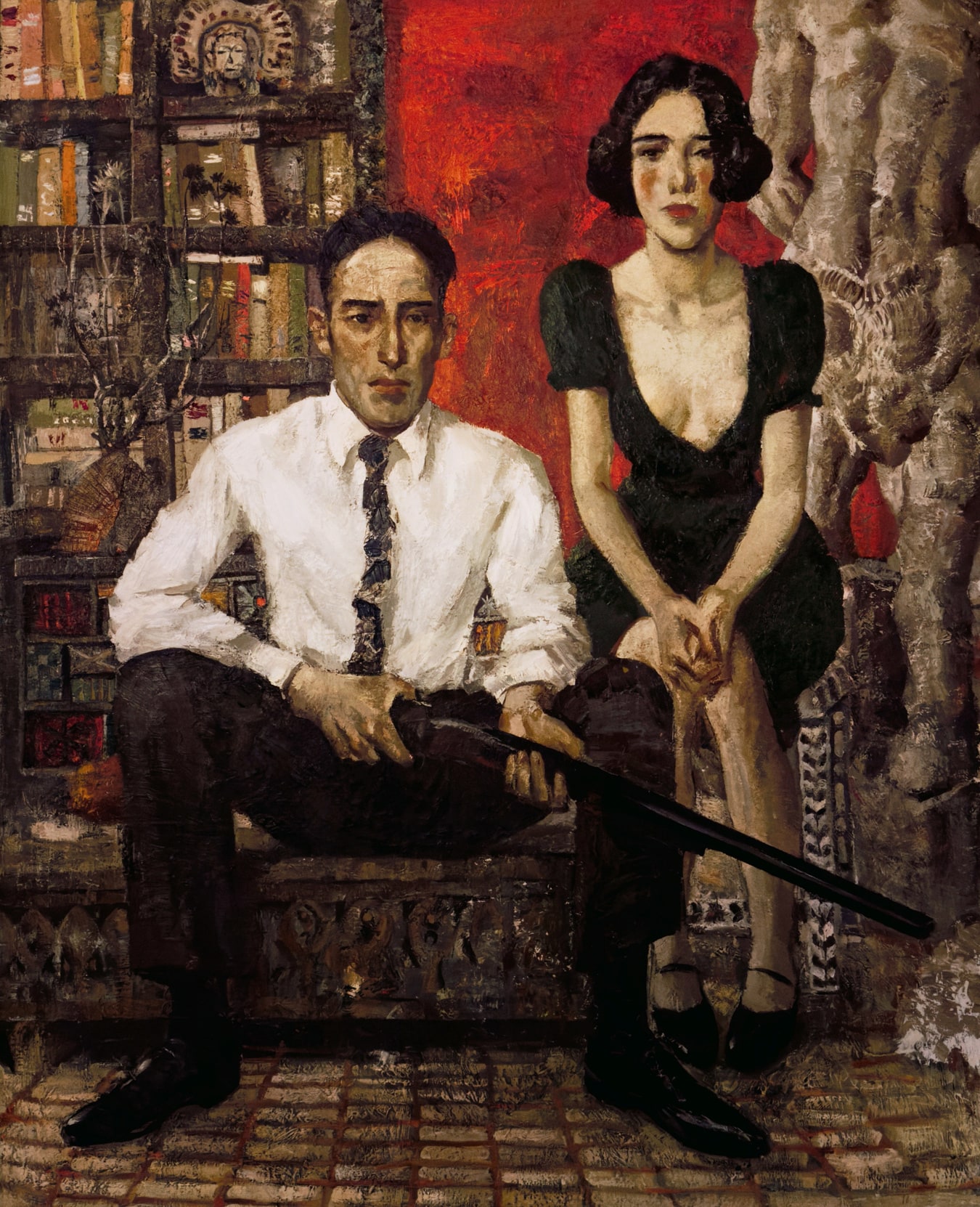 Victor Teslaru, Holidays, 2024, oil on canvas.