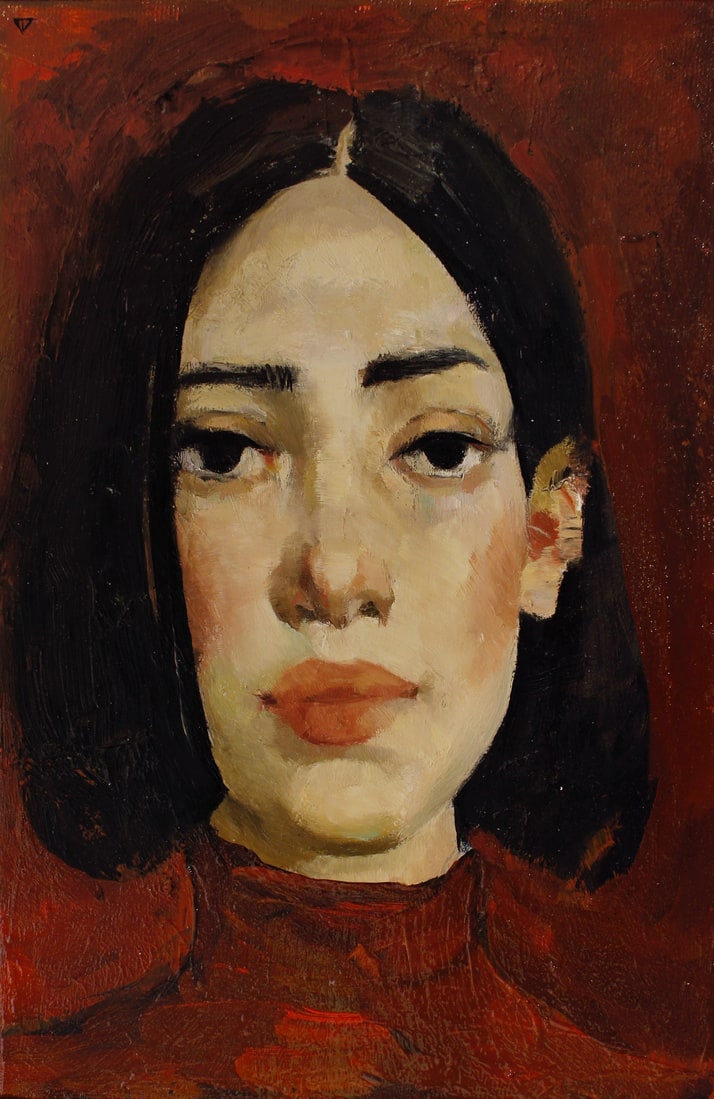 Victor Teslaru, Untitled, 2025, oil on canvas.